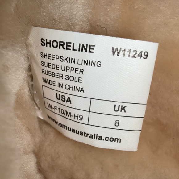 Emu Chestnut Fur-Lined Winter Boots - Picture 8 of 8